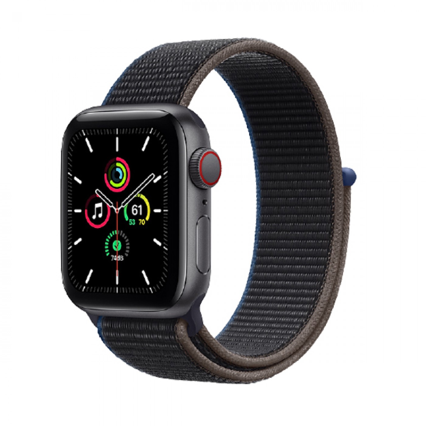 Apple Watch SE LTE 44mm (Viền nhôm dây vải) – Chính hãng VN/A
