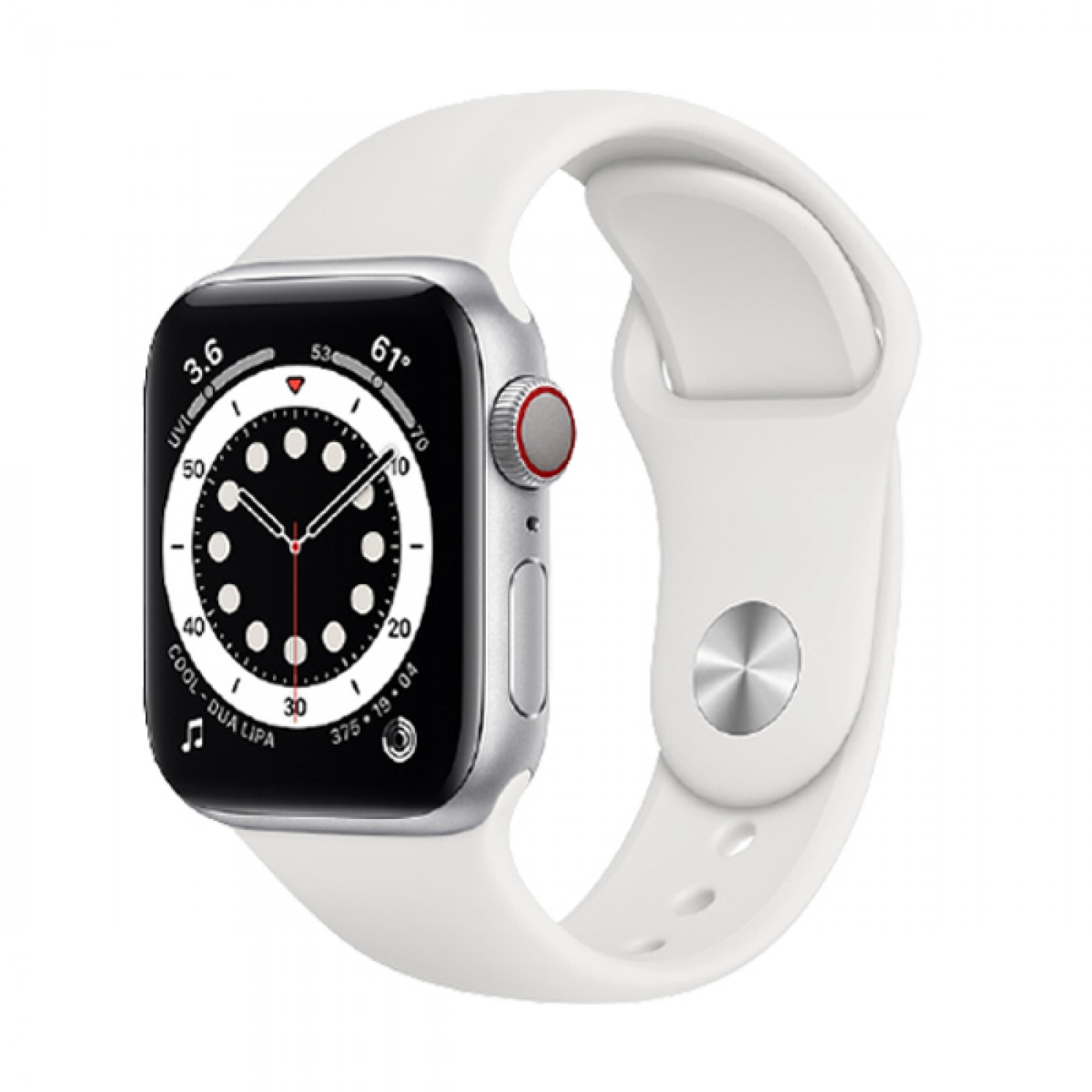 Apple Watch Series 6 40mm LTE (Viền nhôm dây cao su) – Chính hãng VN/A